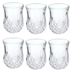 Set of 6 Shot Glasses Vodka Liquor Shooter Drink Bar Glassware 50ml