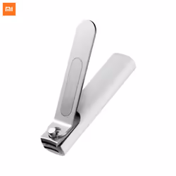 XIAOMI Stainless Steel Anti-splash Nail Clipper Cutter Cleaner Fingernail Toenail Manicure Pedicure - White