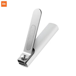 XIAOMI Stainless Steel Anti-splash Nail Clipper Cutter Cleaner Fingernail Toenail Manicure Pedicure - White