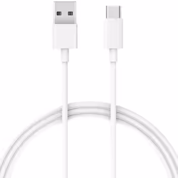 Xiaomi Mi USB-C Cable 1m, 1 m, USB A, USB C, USB 2.0, White