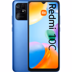 Xiaomi Redmi 10C, 17 cm (6.71"), 3 GB, 64 GB, 50 MP, Android 11, Blue