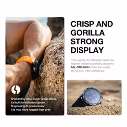 AGM Legion Pro Smartwatch Black GPS - Additional view 5