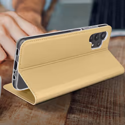 Cover Samsung Galaxy A32 Function Video Holder Dux Ducis golden