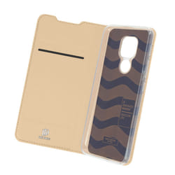 Slim flip wallet case Business series for Motorola Moto G9 Play/E7 Plus