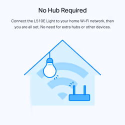 TP-Link Tapo Smart Wi-Fi Light Bulb, Dimmable - Additional view 5
