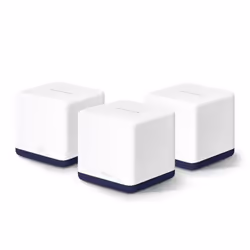 Mercusys AC1900 Whole Home Mesh Wi-Fi System, White, Internal, Mesh system, 550 m², Dual-band (2.4 GHz / 5 GHz), Wi-Fi 5 (802 ...