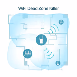 TP-Link AX1800 Wi-Fi Range Extender - Additional view 4