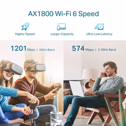 TP-Link AX1800 Wi-Fi Range Extender - Additional view 5