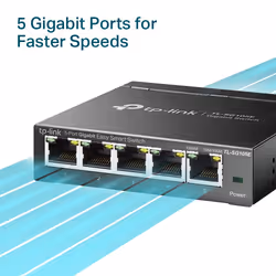 TP-Link 5-Port Gigabit Easy Smart Switch - Additional view 6