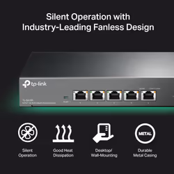 TP-Link 5-Port 10G Desktop Switch - Additional view 7
