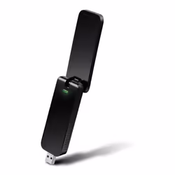 TP-Link AC1300 Wireless Dual Band USB WiFi Adapter, Wireless, USB, WLAN, Wi-Fi 5 (802.11ac), 867 Mbit/s, Black