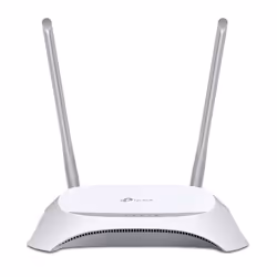 TP-Link TL-MR3420, Wi-Fi 4 (802.11n), Single-band (2.4 GHz), Ethernet LAN, Black, White, Tabletop router