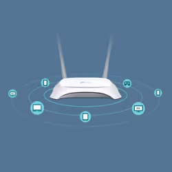 TP-Link TL-MR3420 wireless router Fast Ethernet Single-band (2.4 GHz) Black, White - Additional view 8
