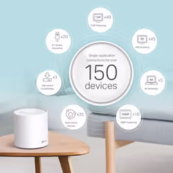 TP-Link AX3000 Whole Home Mesh Wi-Fi System, 3-Pack - Additional view 5