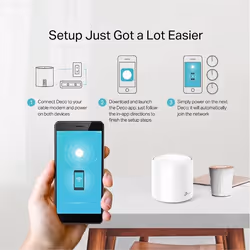 TP-Link AX1800 Whole Home Mesh Wi-Fi 6 System - Additional view 5