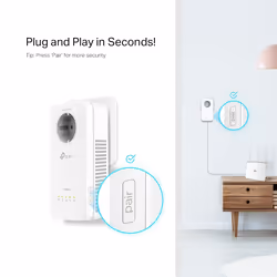 TP-Link TL-WPA8631P PowerLine network adapter 300 Mbit/s Ethernet LAN Wi-Fi White 1 pc(s) - Additional view 6