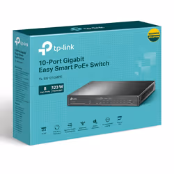 TP-Link 10-Port Gigabit Easy Smart Switch with 8-Port PoE+ - Additional view 4