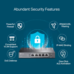 TP-Link SafeStream Gigabit Multi-WAN VPN Router - Additional view 7