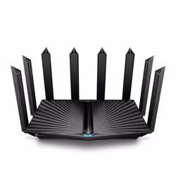 TP-Link Archer AX6600 Tri-Band Gigabit Wi-Fi 6 Router, Black, Wi-Fi 6 (802.11ax), Tri-band (2.4 GHz / 5 GHz / 5 GHz), Etherne ...