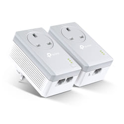 TP-Link AV600 2-port Passthrough Powerline Starter Kit