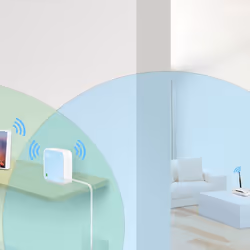 TP-Link TL-WR802N wireless router Fast Ethernet Single-band (2.4 GHz) Blue, White - Additional view 5