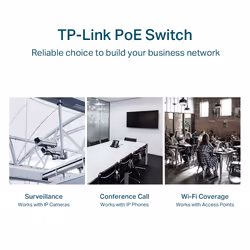 TP-Link 28-Port Gigabit Easy Smart Switch with 24-Port PoE+ - Additional view 6