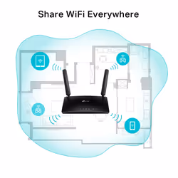 TP-Link N300 4G LTE Telephony WiFi Router - Additional view 5