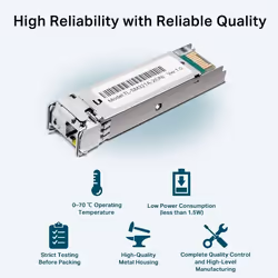 TP-Link TL-SM321A network transceiver module Fiber optic 1250 Mbit/s SFP - Additional view 5