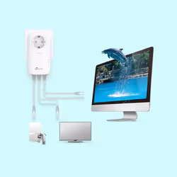TP-Link TL-PA8033P KIT PowerLine network adapter 1300 Mbit/s Ethernet LAN White 2 pc(s) - Additional view 4