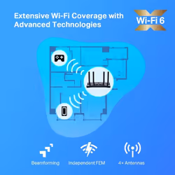 TP-Link AX1800 Dual-Band Wi-Fi 6 Router - Additional view 6
