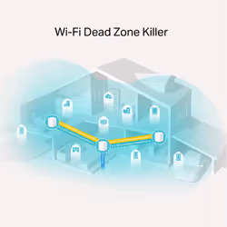 TP-Link AX1800 Whole Home Mesh Wi-Fi 6 System, 3-Pack - Additional view 4