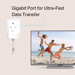 TP-Link AV1000 Gigabit Passthrough Powerline Starter Kit - Additional view 4