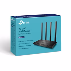 TP-Link Archer C6U wireless router Gigabit Ethernet Dual-band (2.4 GHz / 5 GHz) Black - Additional view 4