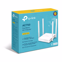 TP-Link ARCHER C24 wireless router Fast Ethernet Dual-band (2.4 GHz / 5 GHz) White - Additional view 4
