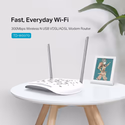 TP-Link 300Mbps Wireless N USB VDSL/ADSL Modem Router - Additional view 5