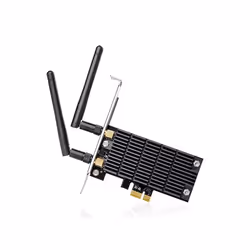 TP-Link AC1300 Wireless Dual Band PCI Express WiFi Adapter, Internal, Wireless, PCI Express, WLAN, 867 Mbit/s, Black