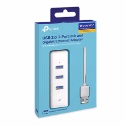 TP-Link UE330 laptop dock/port replicator Wired USB 3.2 Gen 1 (3.1 Gen 1) Type-A White - Additional view 4