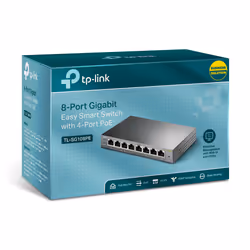 TP-Link 8-Port Gigabit Easy Smart Switch with 4-Port PoE - Additional view 5
