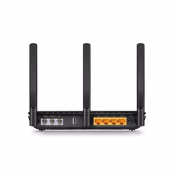 TP-Link Archer AC1600 wireless router Gigabit Ethernet Dual-band (2.4 GHz / 5 GHz) 4G Black, Silver