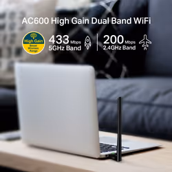 TP-Link Archer T2U Plus Internal WLAN 600 Mbit/s - Additional view 5