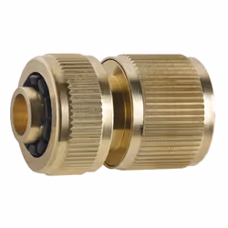 Hose to Quick Connection Fitting Brass Quickfit Connect Hosepipe 1/2" and 3/4" - 3/4"