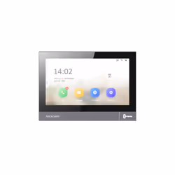 Hikvision DS-KH8381-WTE1 video intercom system 17.8 cm (7") Black