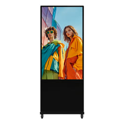 Hikvision DS-D6055UT-D/S Signage Display Kiosk design 139.7 cm (55") LED Wi-Fi 500 cd/m² 4K Ultra HD Black Touchscreen Built-in processor Android 24/7