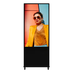 Hikvision DS-D6055UN-D/S Signage Display Kiosk design 139.7 cm (55") LED Wi-Fi 500 cd/m² 4K Ultra HD Black Built-in processor Android 24/7