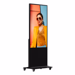 Hikvision DS-D6055UN-D/S Signage Display Kiosk design 139.7 cm (55") LED Wi-Fi 500 cd/m² 4K Ultra HD Black Built-in processor Android 24/7 - Additional view 4