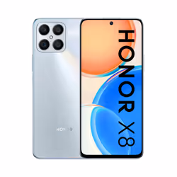 Honor X8, 17 cm (6.7"), 6 GB, 128 GB, 64 MP, Android 11, Silver
