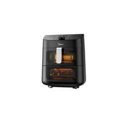Midea MAF112B0BPKW - Black 11L Two-zone Air Fryer - 1900W - B energy
