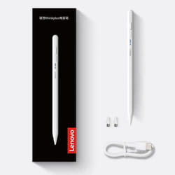 Lenovo BP17BL Universal Stylus Pencil.For Android iOS Tablet for IPad Touch Pen.Active Capacitor Pen with BT - White