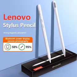 Lenovo BP17BL Universal Stylus Pencil.For Android iOS Tablet for IPad Touch Pen.Active Capacitor Pen with BT - White