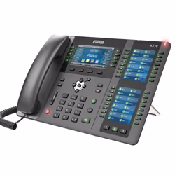 Fanvil X210, IP Phone, Black, Wired handset, 20 lines, 2000 entries, LCD